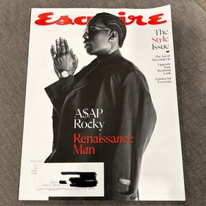 Esquire Magazine - March 2026 - A$AP Rocky - The Style Issue    men’s fashion